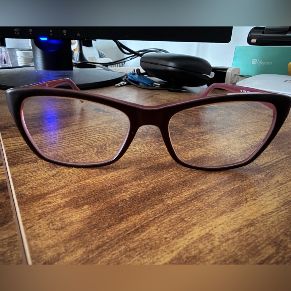 Ray-Ban Black and Purple Frames - Picture 2 of 12